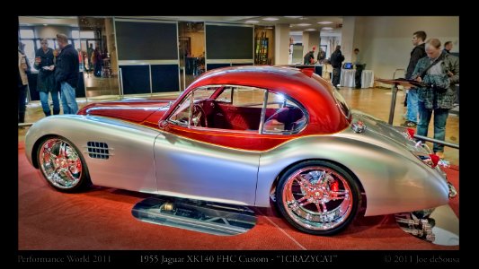 1955 Jaguar XK140 FHC Custom - "1CRAZYCAT"