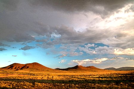 ANTERO RESERVOIR (7-10-2019) antero reservoir, colorado PHOTOSHOP WATERCOLOR (2)
