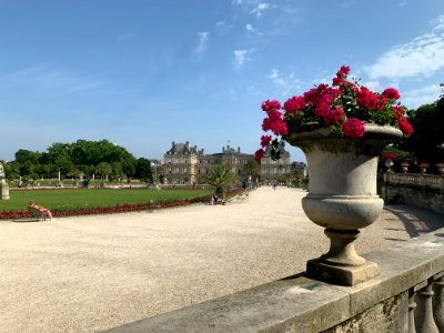 The French Senate, Luxembourg Gardens, Paris photo