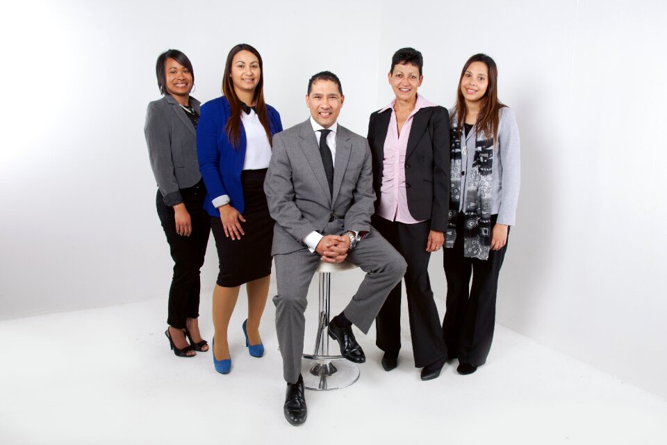 Teamwork office staff
