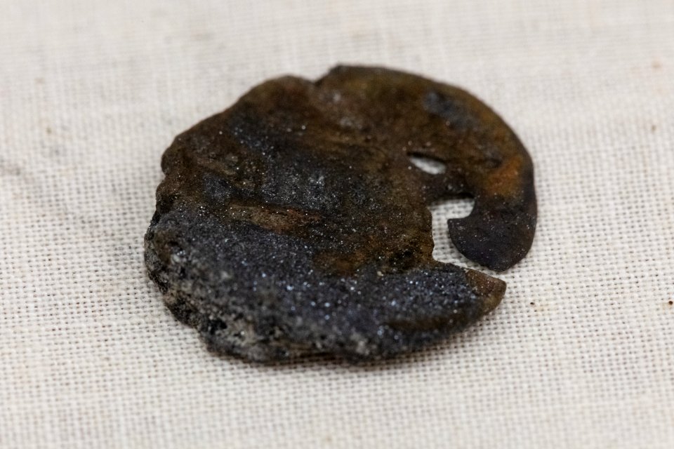 Ear Spring ejecta - eroded penny