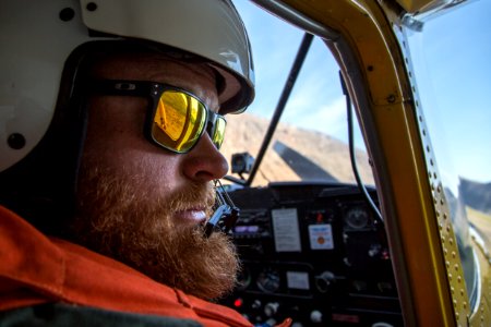 Getting ready to fly, Bremner Airstrip