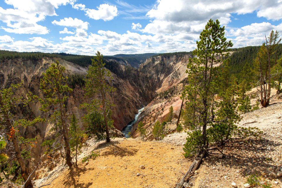 View from the Mid Overlook at Inspiration Point