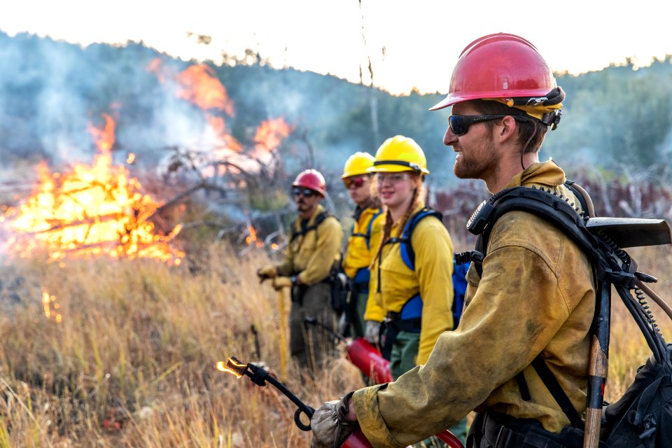Blacklining the Trout Springs Rx Fire