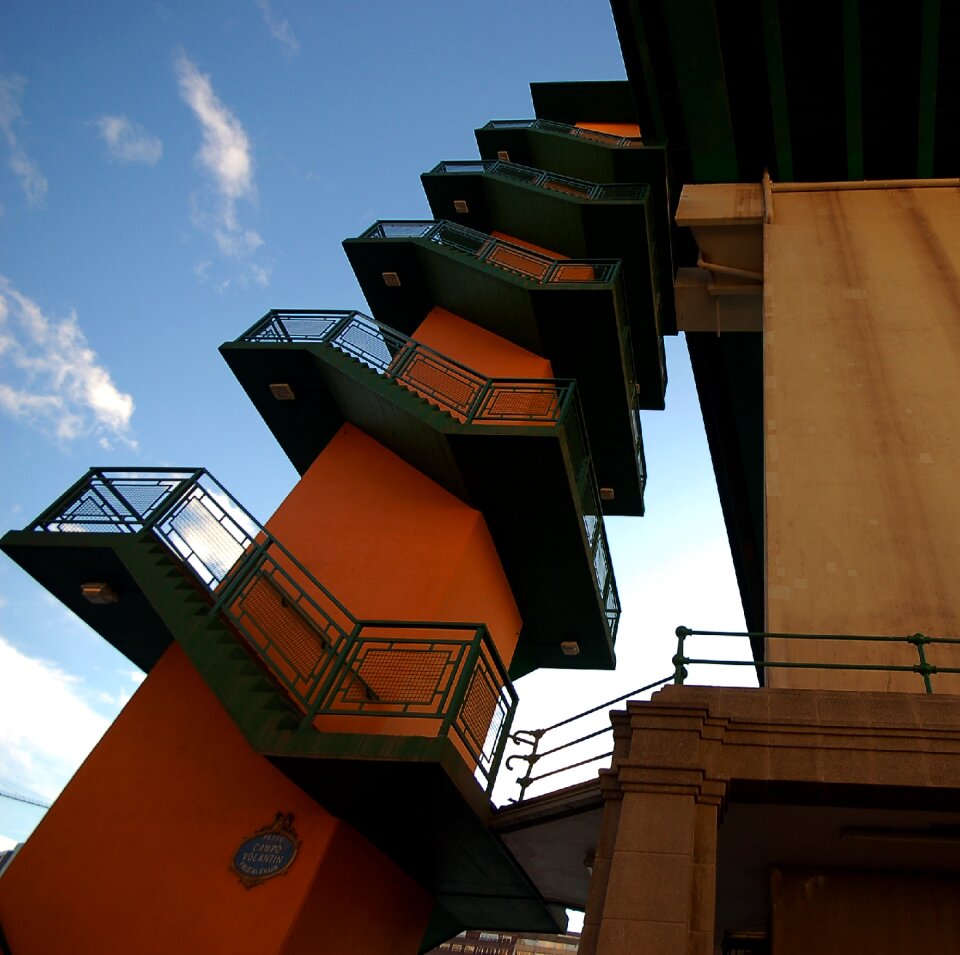 Architecture urban building
