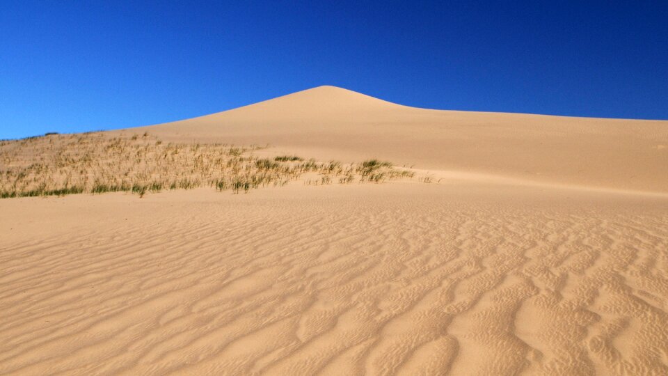 Desert structure dune photo