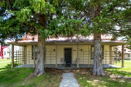 Fort Yellowstone, Post Headquarters (1891)