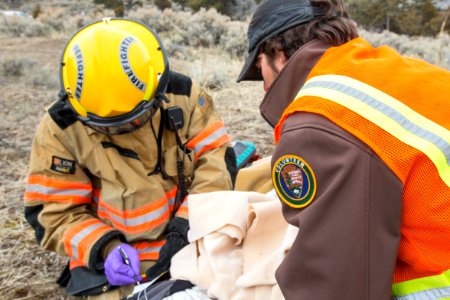 Mass Casualty Incident Training, Mammoth Hot Springs