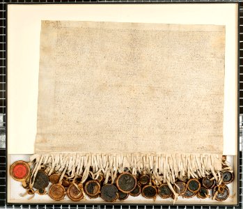 Bispernes afsættelse - Recessen 30. oktober 1536 -  the official implementation of the reformation in Denmark 30. oktober 1536