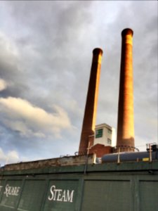Steam plant Spokane Washington photo