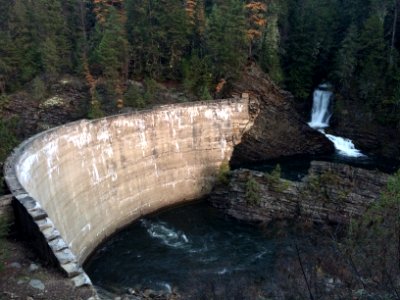 Eileen dam Moyie Falls Idaho