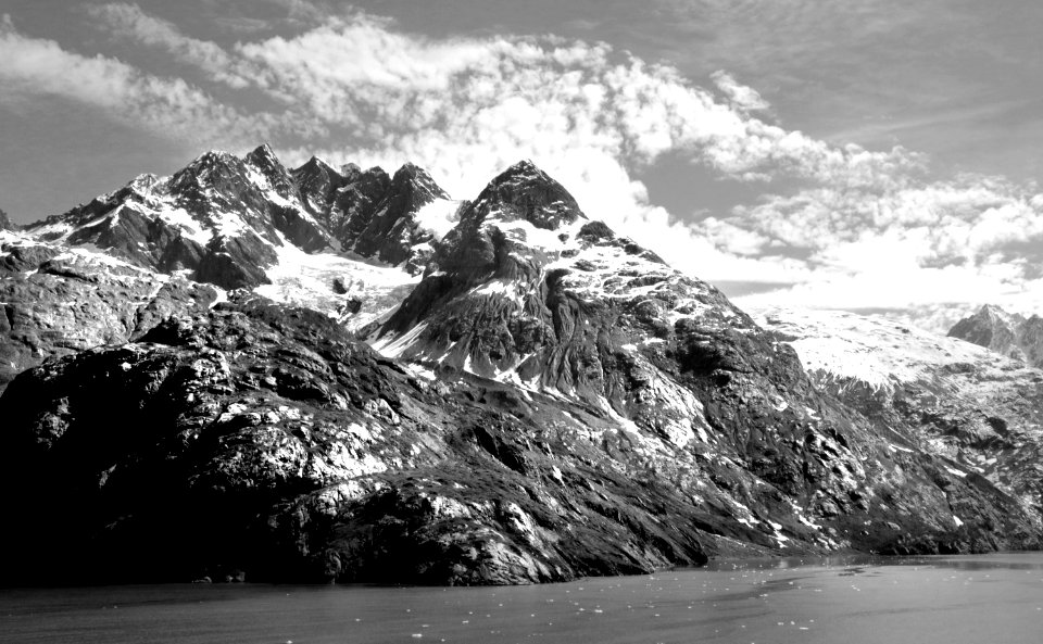 10 - GLACIER BAY NATIONAL PARK -36 BW