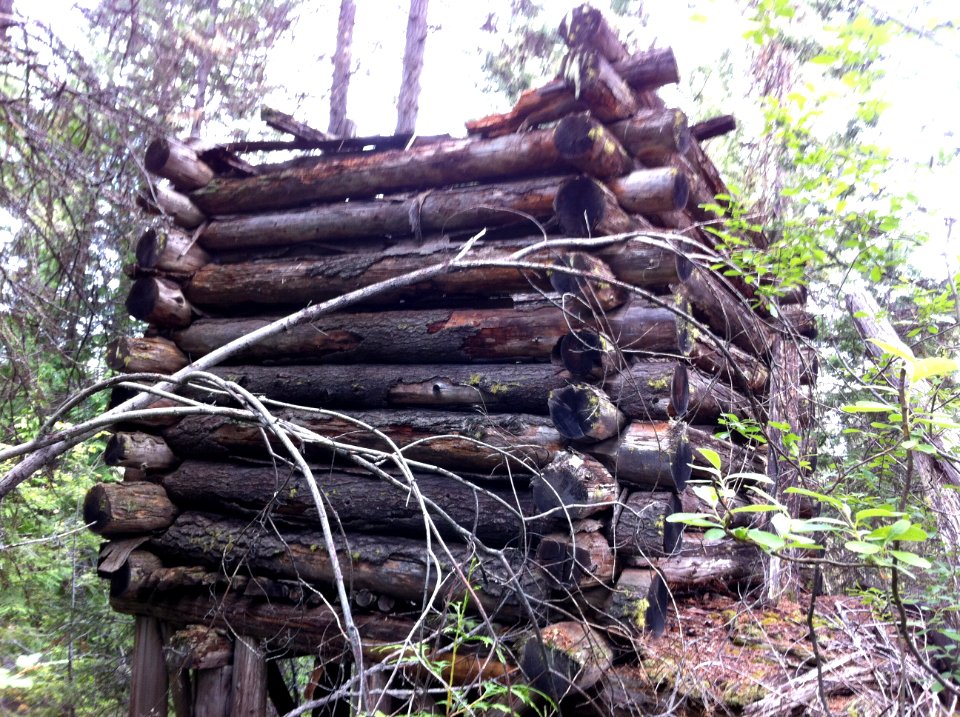 Camp Wellington ore bin