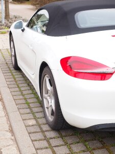 Lights taillights sports car