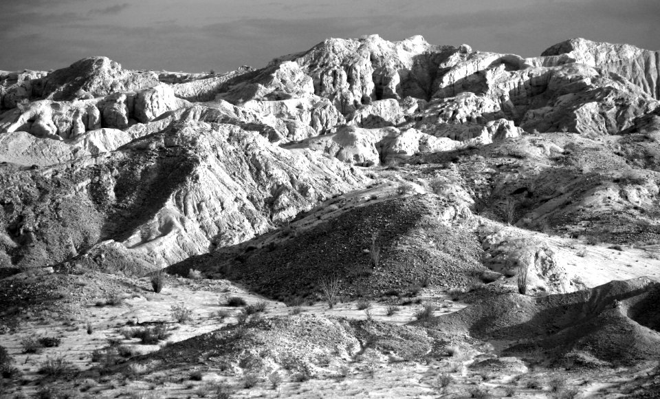 CA - VALLACITO VALLEY CAMPSITE (1-6-2017) anza-borrego state park, san diego co, ca -20 BW
