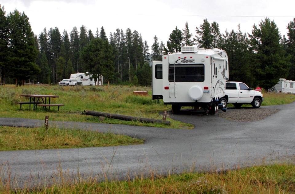 Bridge Bay Campground site