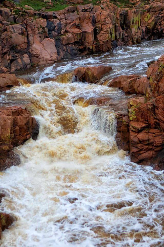Lower Falls at the 40 Foot Hole