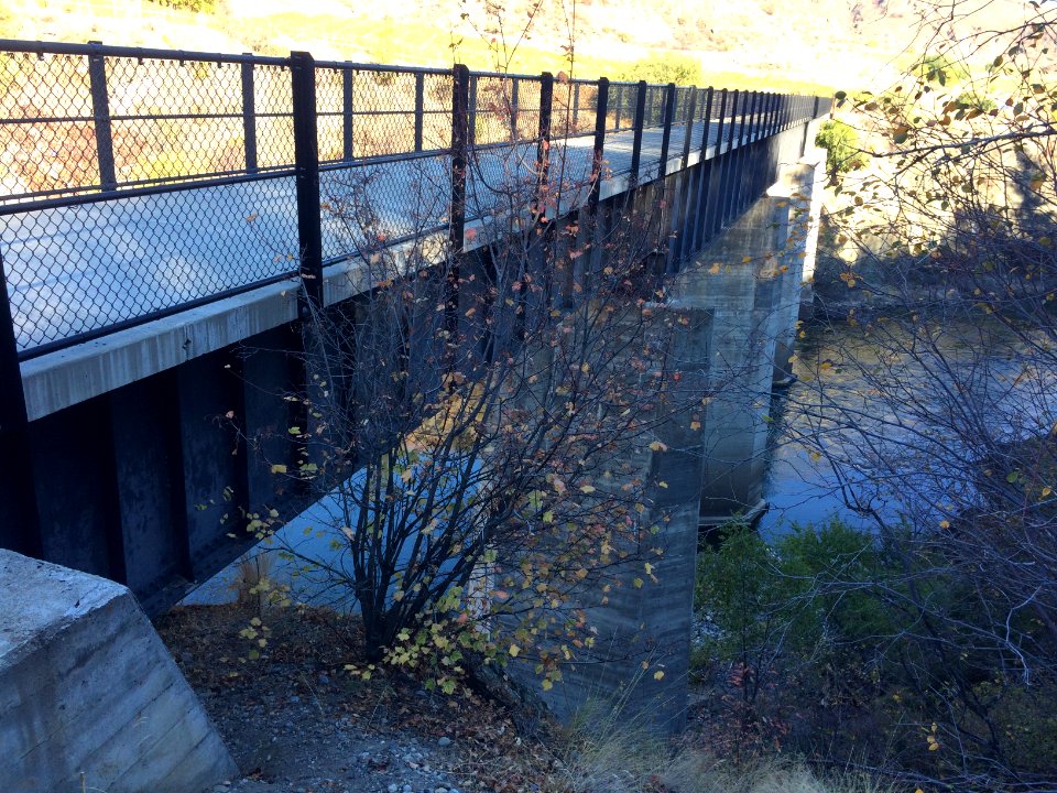 Beginning of Similkameen trail Oroville WA