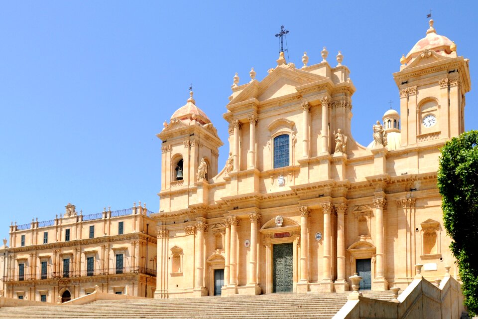 Noto baroque church baroque