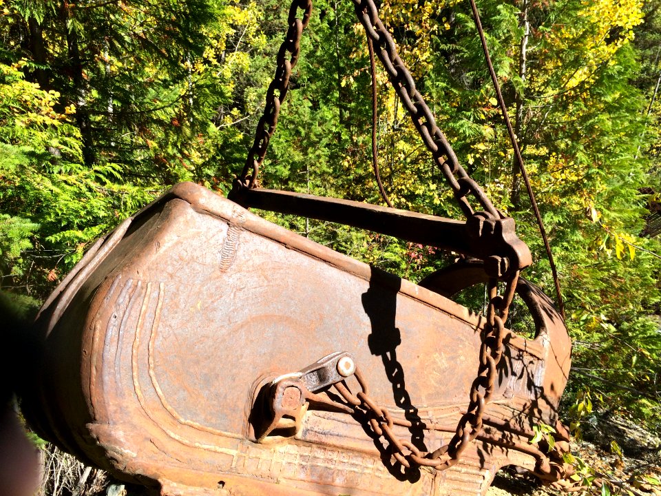Dragline near Grand Forks BC