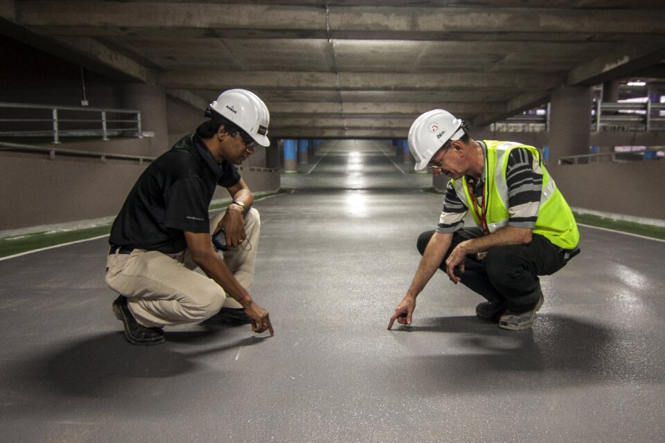 Construction worker industry photo