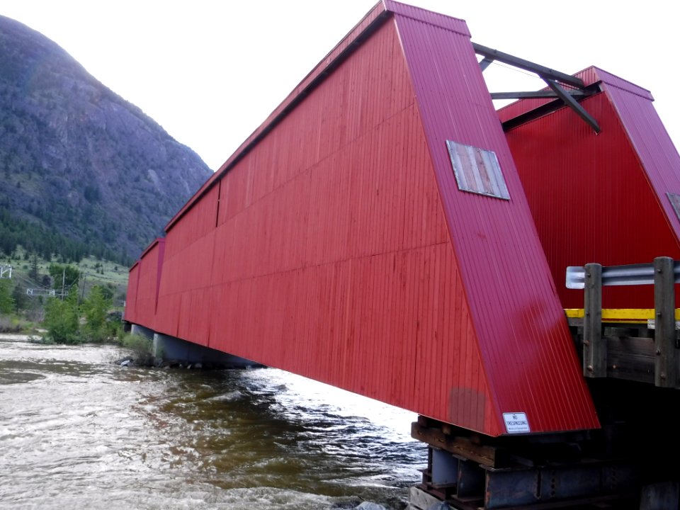old great northern railway bridge near Keremeos BC