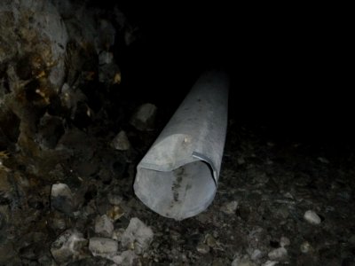 pipe inside the frenchman mine