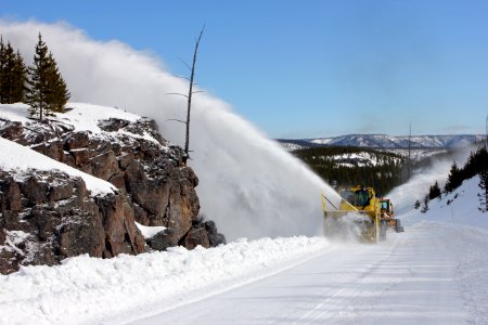 Clearing Madison to Old Faithful Road (image #1850) photo