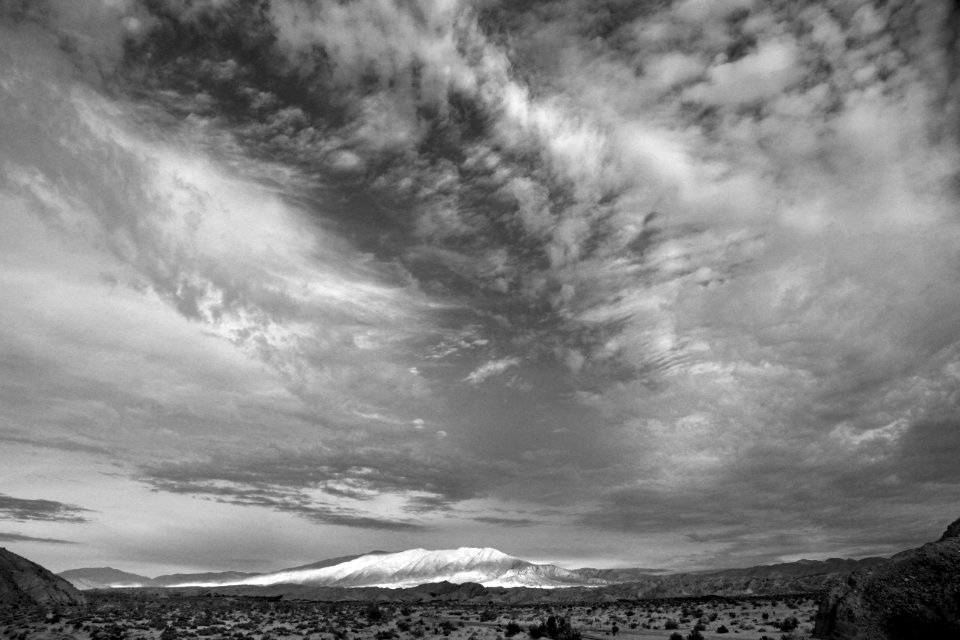 CA - VALLACITO VALLEY CAMPSITE (1-6-2017) anza-borrego state park, san diego co, ca -11 BW
