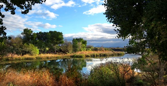 OXBOW REC AREA, south of Blyth (3-14-2018) (1) WATECOLOR