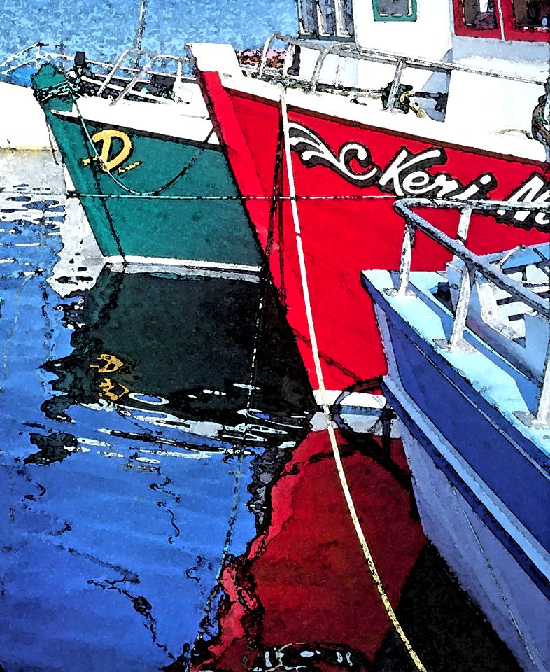WATERCOLOR - NEWFOUNDLAND   (5)