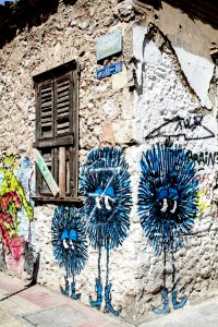 Street Art/ Metaxourgeio, Athens, Greece photo