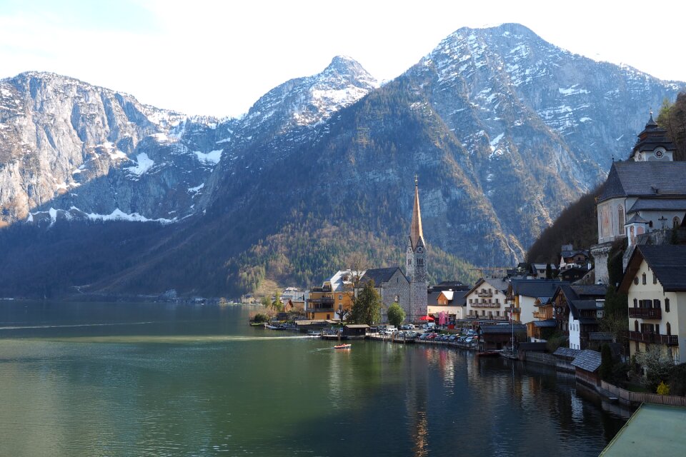Austrian mountain alps