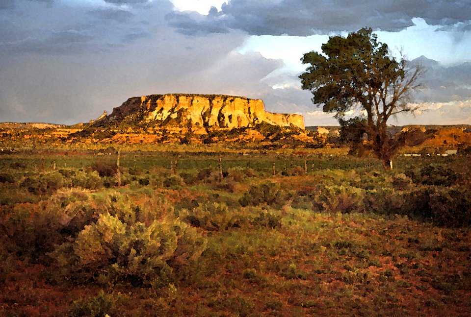 WATERCOLOR - NEW MEXICO - Zuni (1)