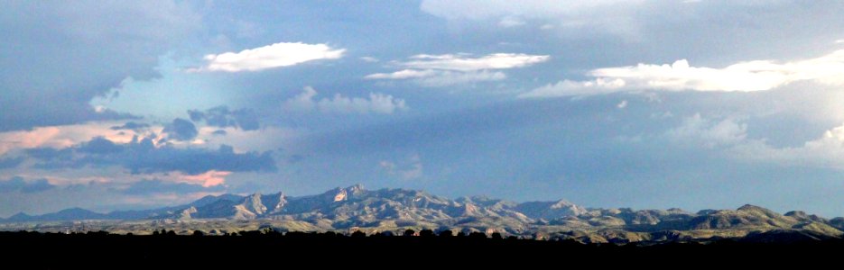 VIEW FROM THE HOUSE - 0206 (9-1-13) mountains in mexico after the morning storm