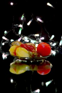 Roasted Chicken Legs With Potatoes And Tomato