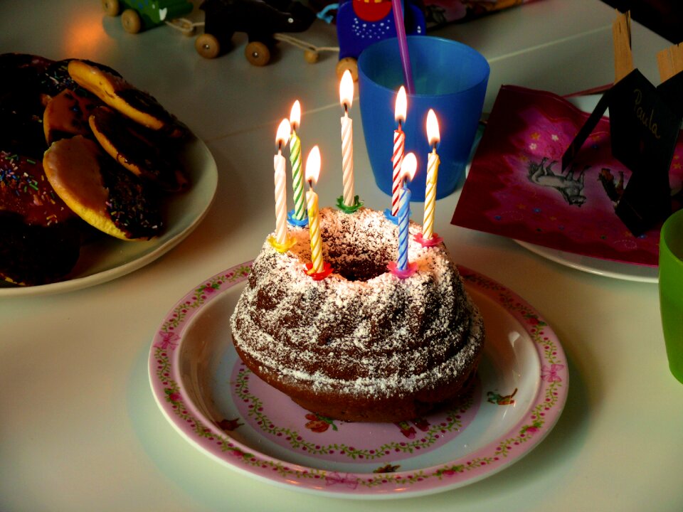 Cake congratulations festival