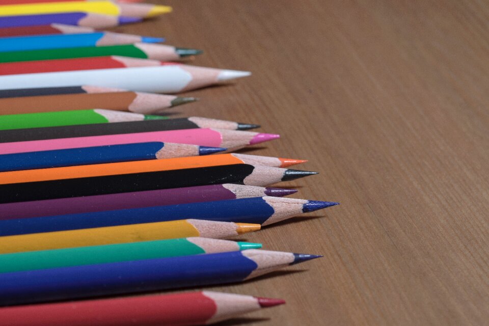 Colorful color paint
