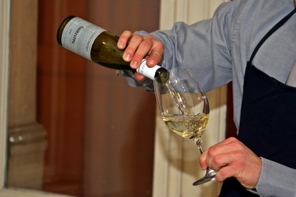 Sommelier champagne party