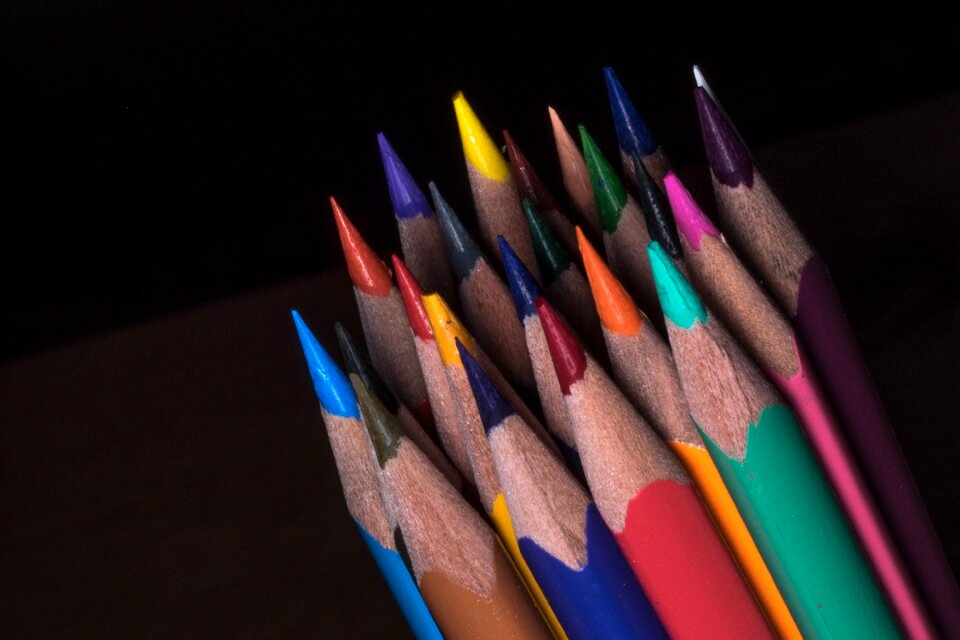 Colorful color paint
