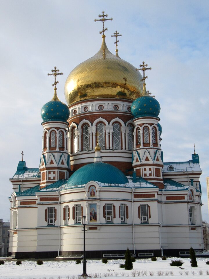 Omsk russia onion dome
