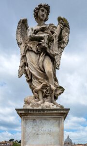 Bridge tiber rome photo