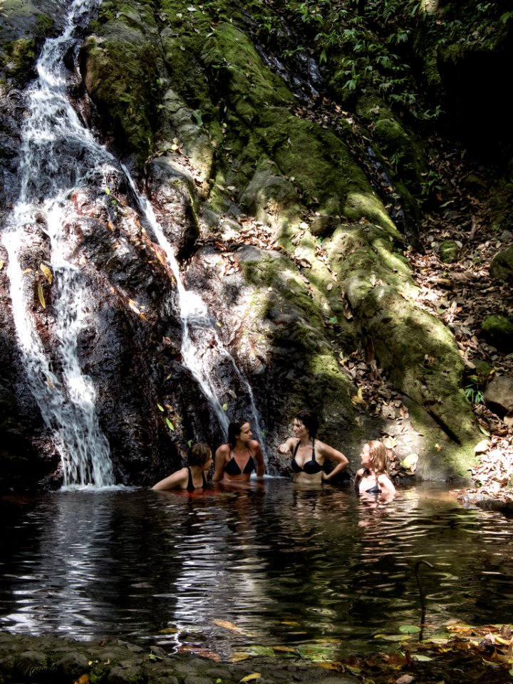 Waterfall and Nymphs