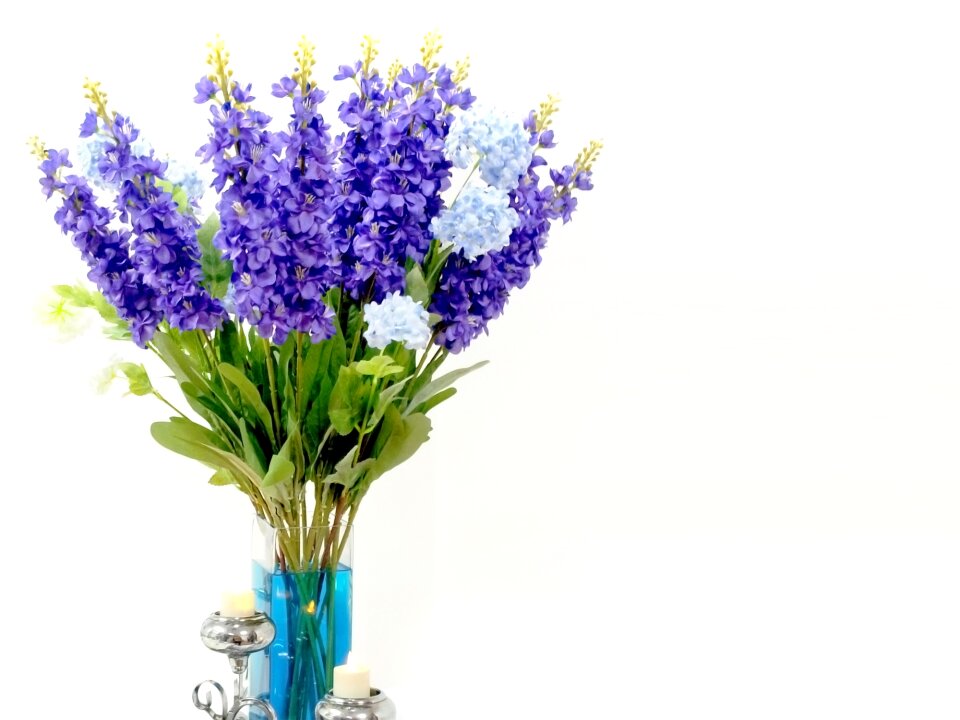 Bouquet violet green