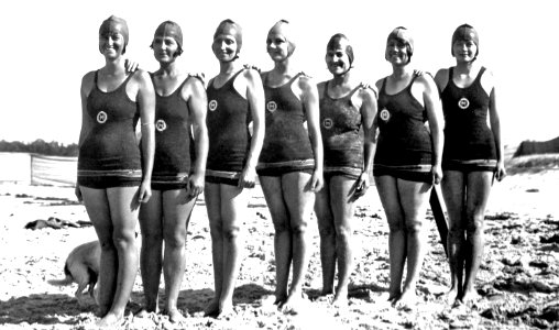 Life Saving Squad, Mooloolaba, January 1931 photo