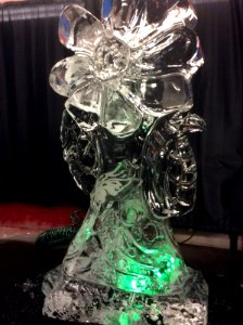 Ice carving!