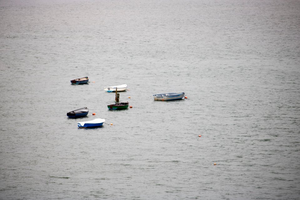 View of Boats on the Ythan Estuary