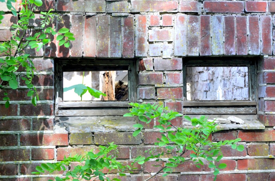 Früher waren die Fenster kleiner
