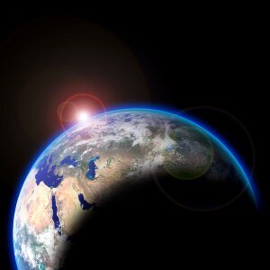 Planets astronautics sky