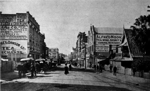 Adelaide Street, Brisbane 1909 photo